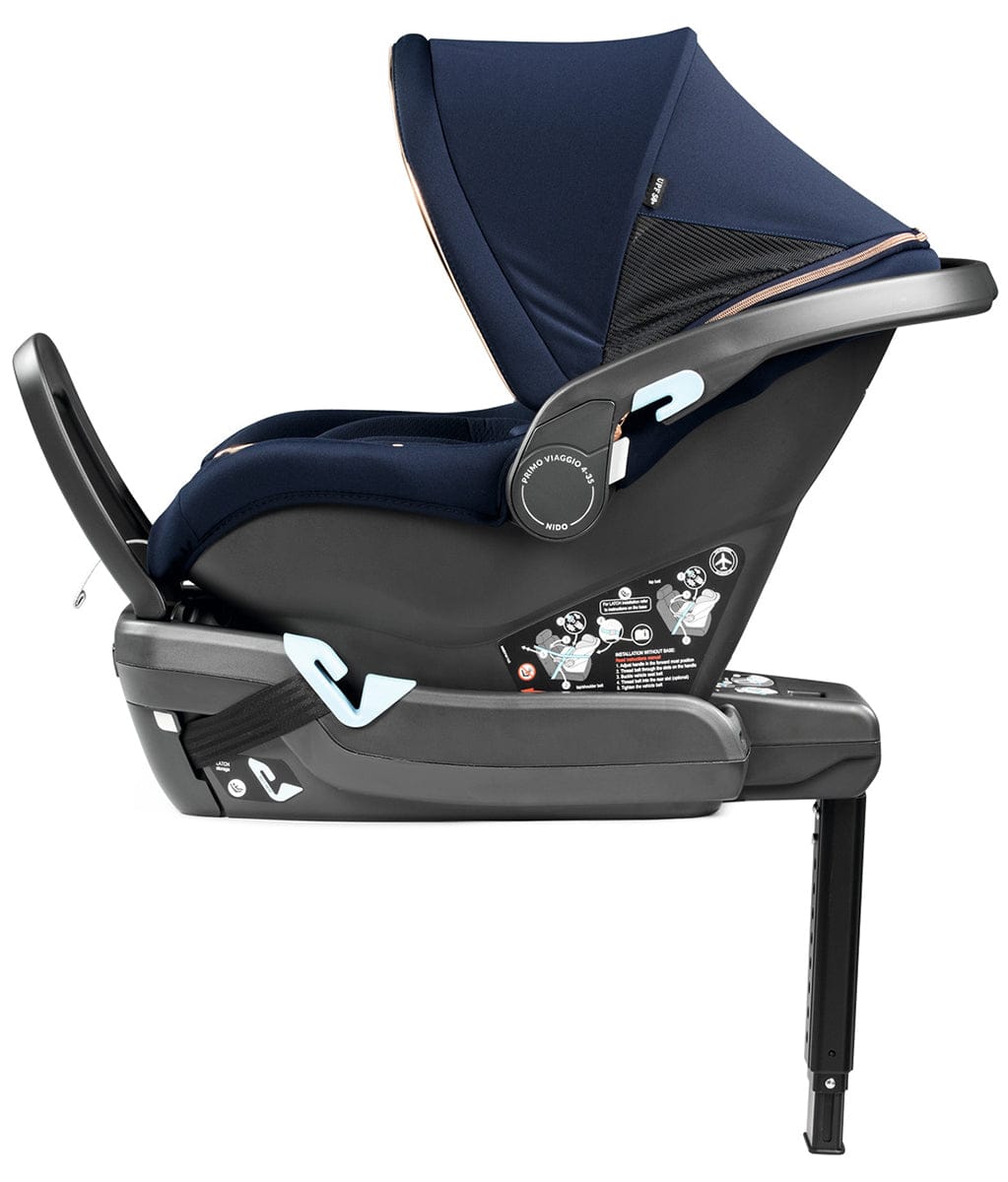 Peg Perego Primo Viaggio 4-35 Nido Infant Car Seat - Blue Shine - IMPV04US35DX51