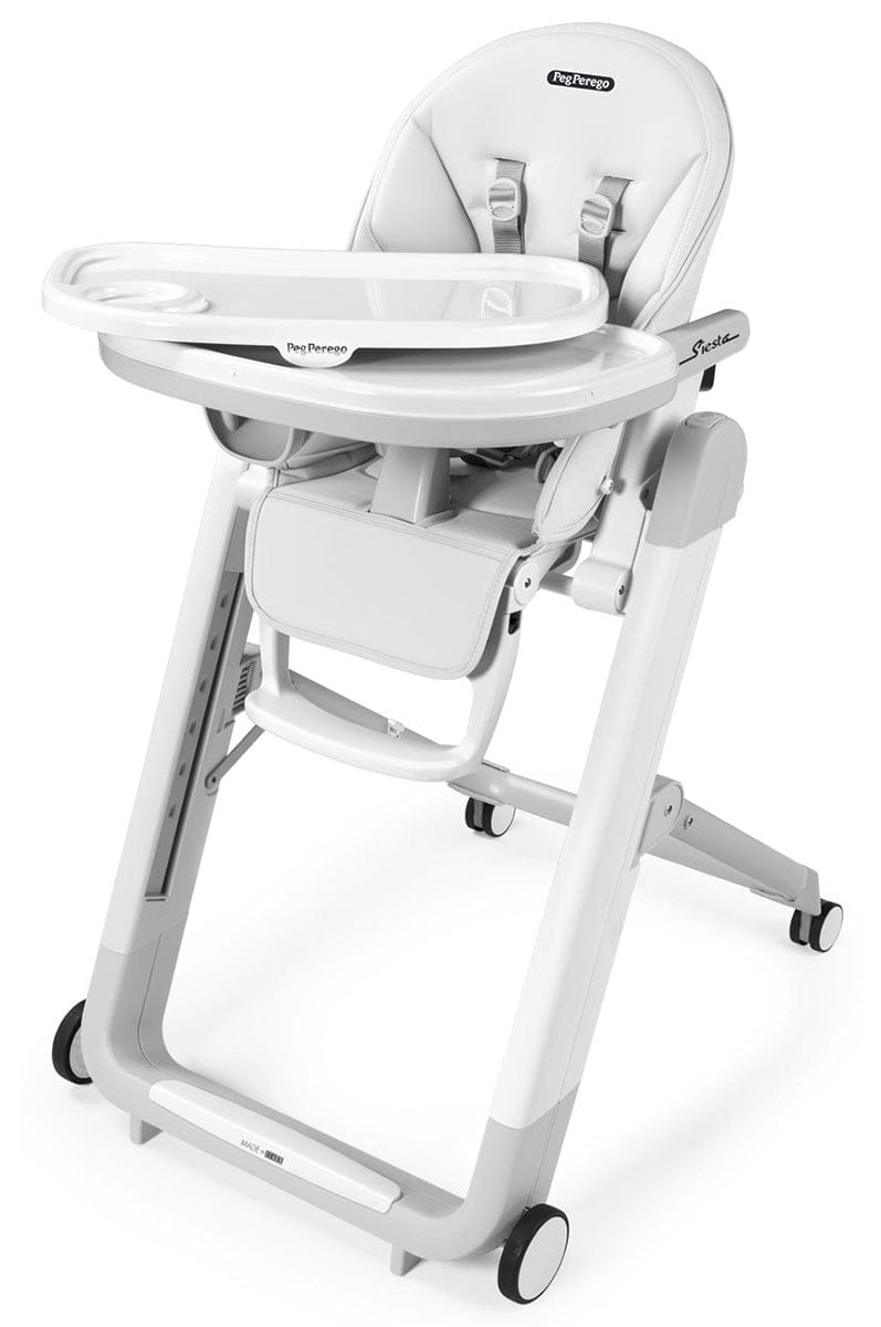Peg Perego Siesta High Chair - Pure White (Albee Exclusive) - IMSIESNA01BL00
