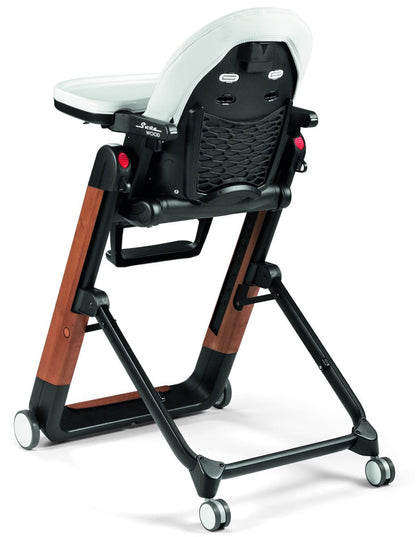 Peg Perego Siesta Wood High Chair - Bianco - IMSIESNA10BF00