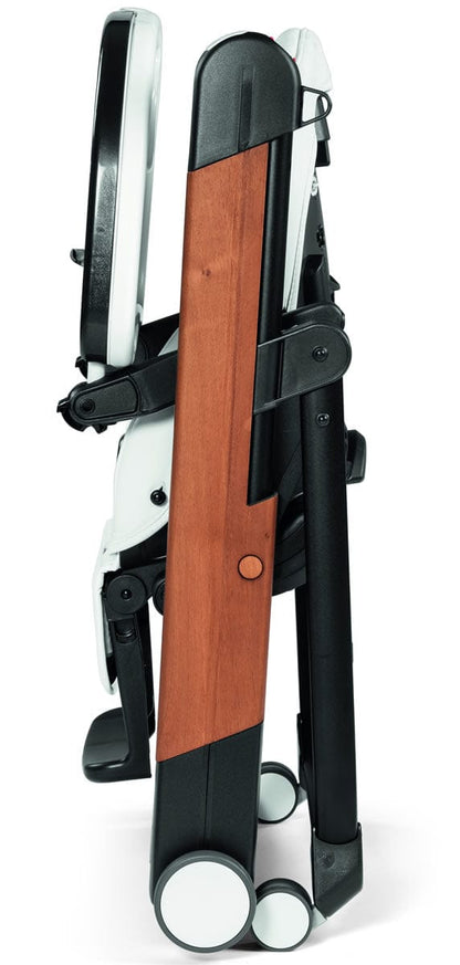 Peg Perego Siesta Wood High Chair - Bianco - IMSIESNA10BF00