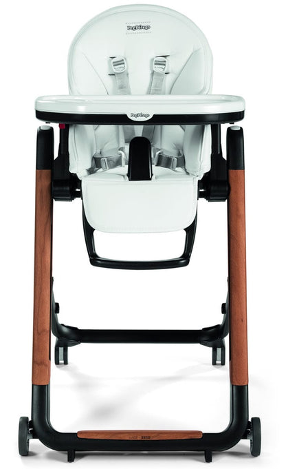 Peg Perego Siesta Wood High Chair - Bianco - IMSIESNA10BF00