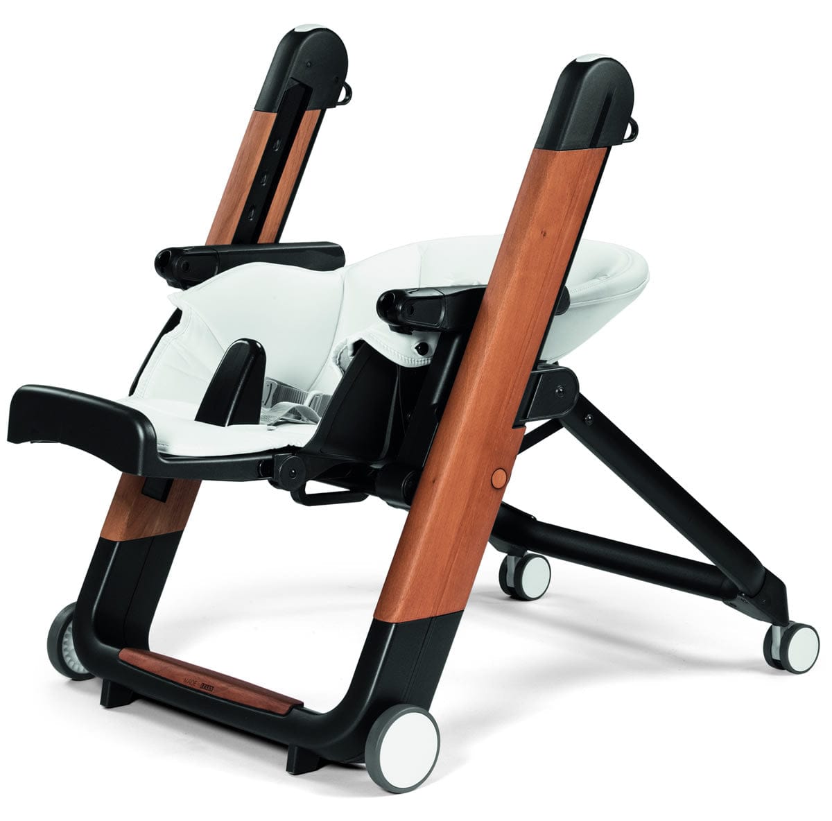 Peg Perego Siesta Wood High Chair - Bianco - IMSIESNA10BF00