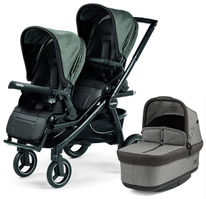 Peg Perego Team Double Stroller - Atmosphere - IPMS20NA62TG53DX53-DBL
