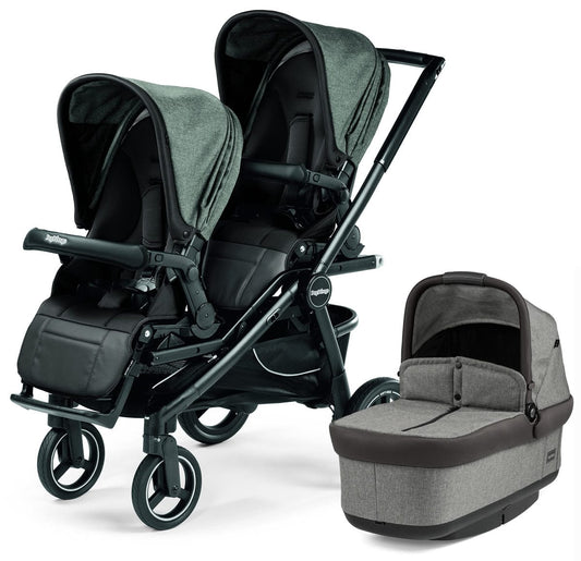 Peg Perego Team Double Stroller - Atmosphere - IPMS20NA62TG53DX53-DBL