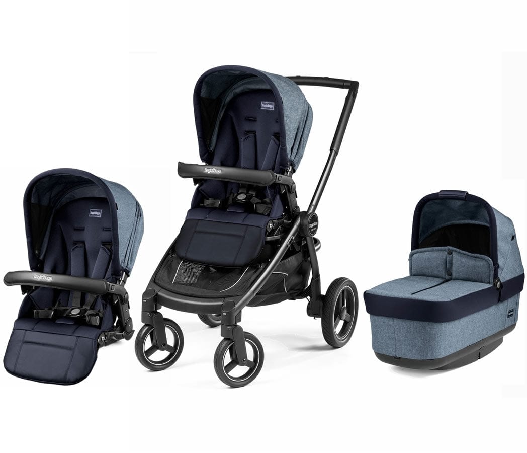 Peg Perego Team Double Stroller - Horizon - IPMS20NA62TG41DX51-DBL