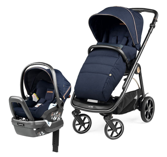 Peg Perego Veloce + Primo Viaggio 4-35 Lounge Travel System Bundle - Blue Shine - IP2600NA00RO51PL31-IMLO00US00DX51