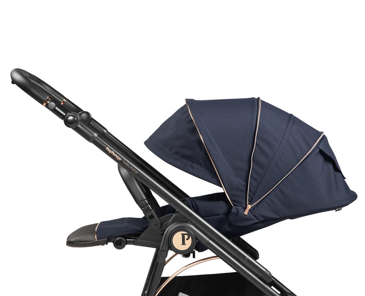Peg Perego Veloce + Primo Viaggio 4-35 Nido Travel System Bundle - Blue Shine - IP2600NA00RO51PL31-IMPV04US35DX51