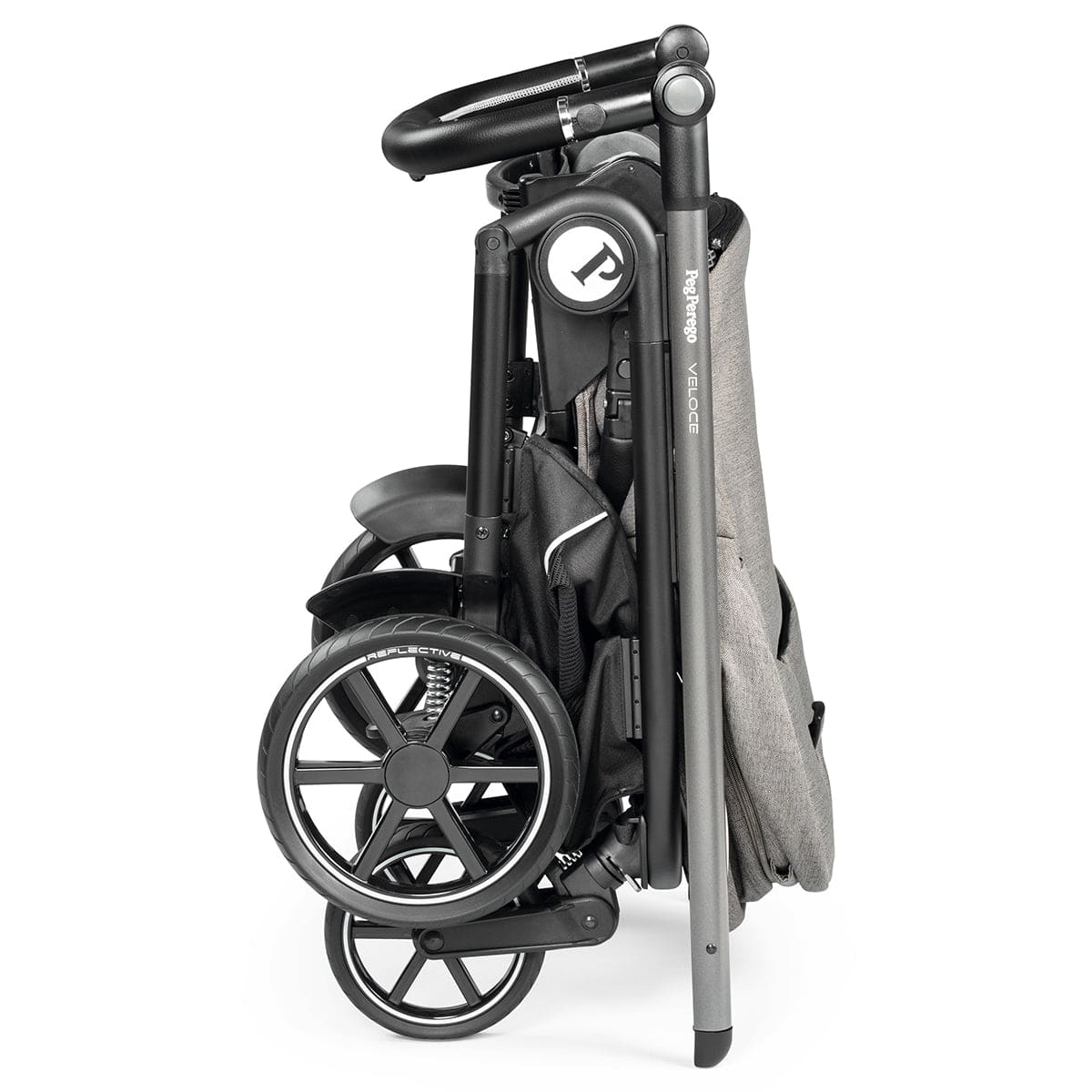 Peg Perego Veloce + Primo Viaggio 4-35 Lounge Travel System Bundle - City Grey - IP2600NA00BA53PL00-IMLO00US00DX53BA53