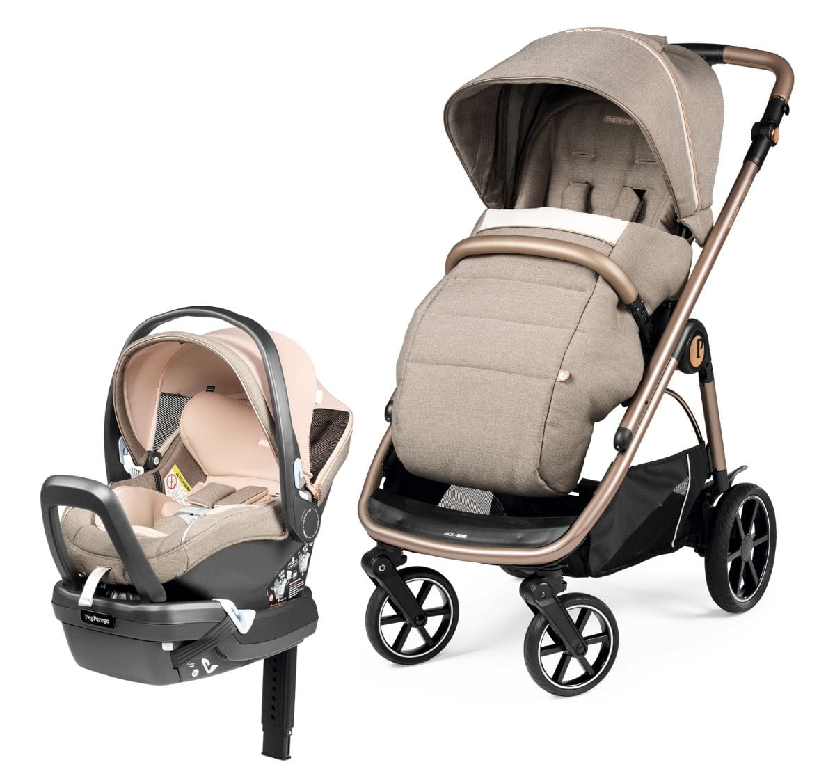 Peg Perego Veloce + Primo Viaggio 4-35 Nido Travel System Bundle - Mon Amour - IP2600NA00BA36PI29-IMPV04US35BA36DX19