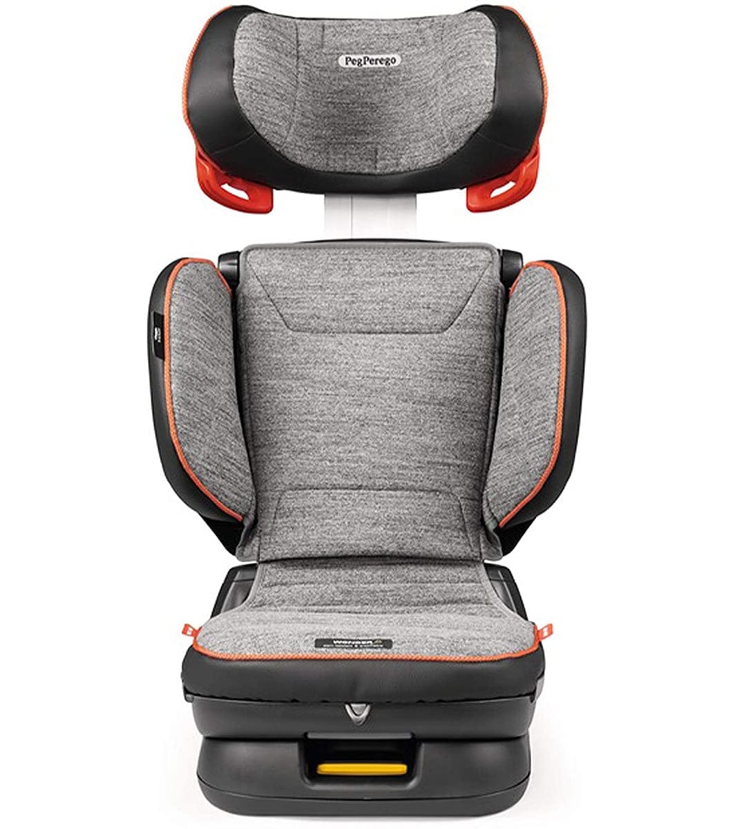 Peg Perego Viaggio Flex 120 Highback Belt-Positioning Booster Car Seat - Wonder Grey - IMVF00US35WD53BL13