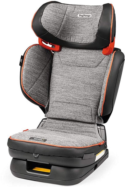 Peg Perego Viaggio Flex 120 Highback Belt-Positioning Booster Car Seat - Wonder Grey - IMVF00US35WD53BL13
