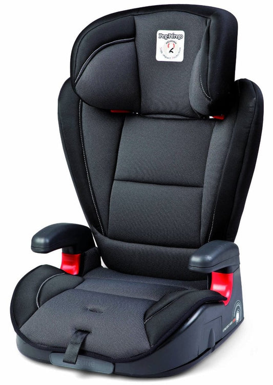 Peg Perego Viaggio HBB 120 High Back Booster Car Seat in Crystal Black - IMVI01DX13DP53