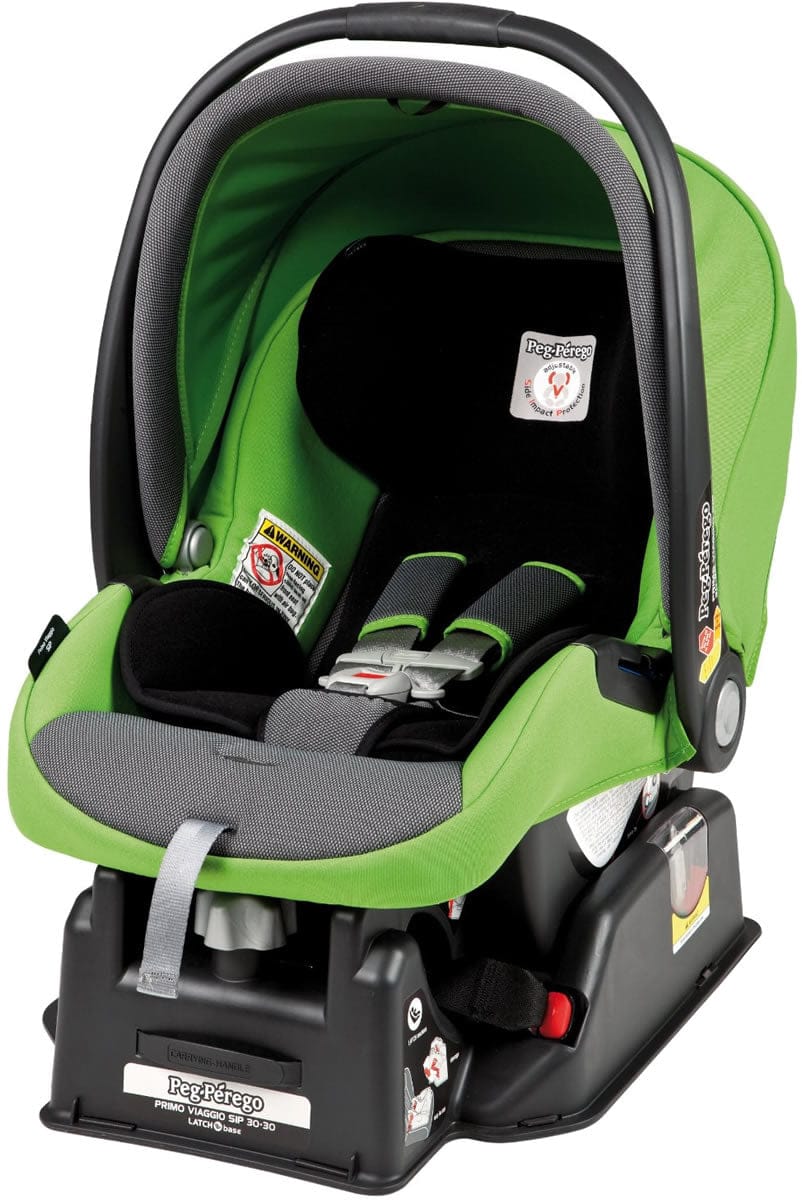 Peg Perego Primo Viaggio SIP 30/30 Infant Car Seat in Mentha (Green) - 02US35FT34MJ53