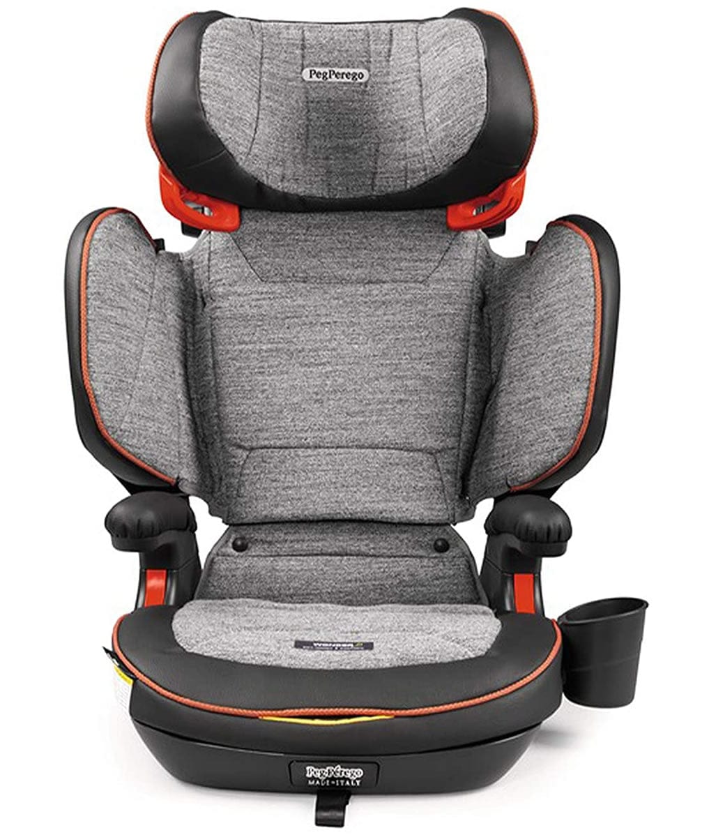 Peg Perego Viaggio Shuttle Plus 120 Belt Positioning Booster Car Seat - Wonder Grey - IMVS01US35WD53BL13