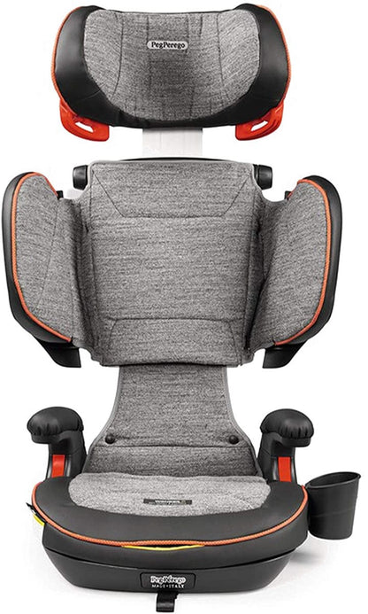 Peg Perego Viaggio Shuttle Plus 120 Belt Positioning Booster Car Seat - Wonder Grey - IMVS01US35WD53BL13