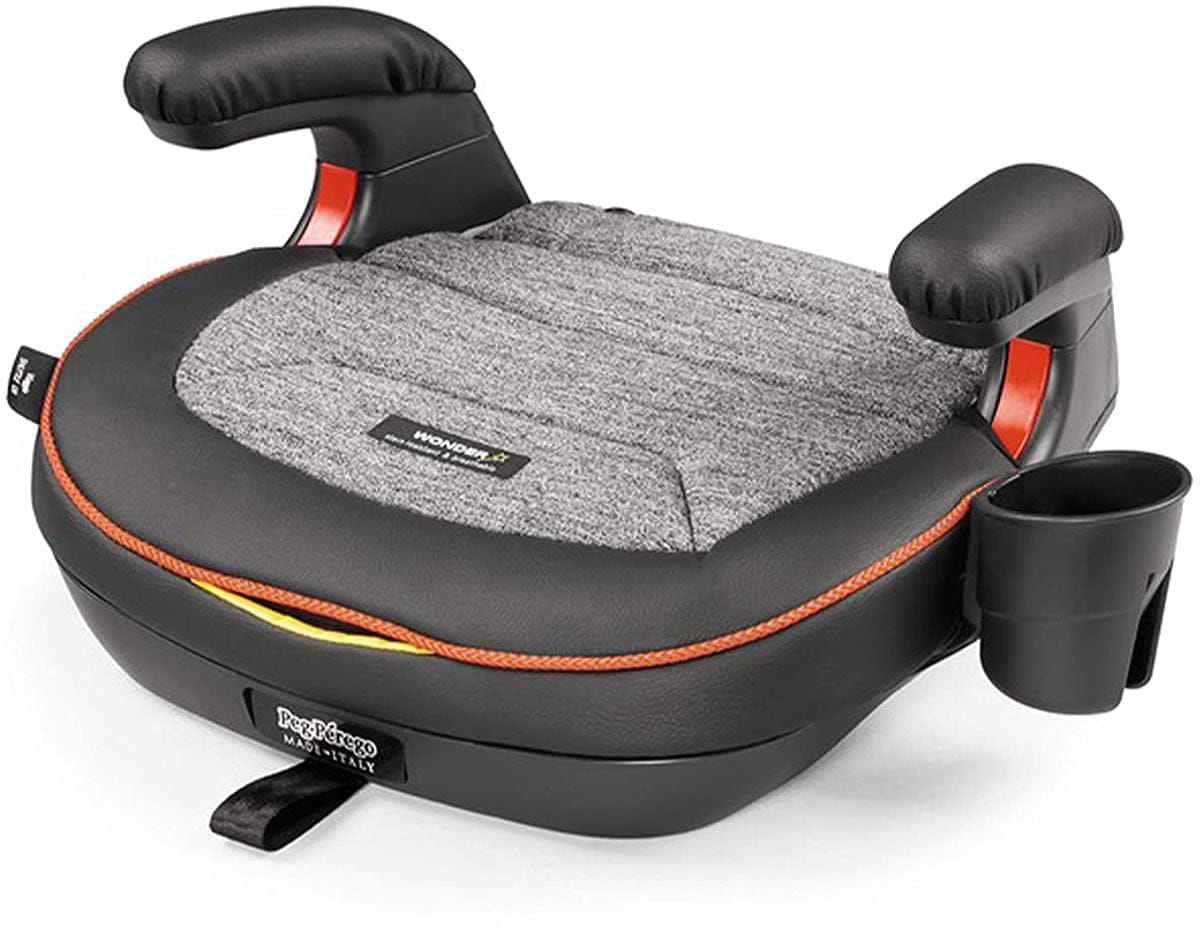 Peg Perego Viaggio Shuttle Plus 120 Belt Positioning Booster Car Seat - Wonder Grey - IMVS01US35WD53BL13