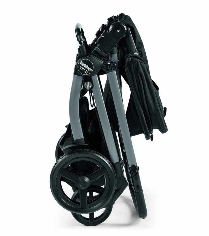 Peg Perego YPSI Double Stroller Bundle - Onyx - IP1528NA00SO13DX13-DBL
