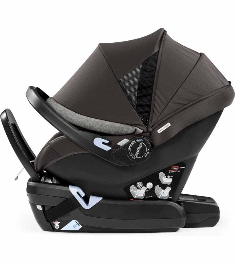 Peg Perego YPSI + Primo Viaggio 4-35 Nido Travel System Bundle - City Grey / Atmosphere - IP1528NA00BA53VG13-TS