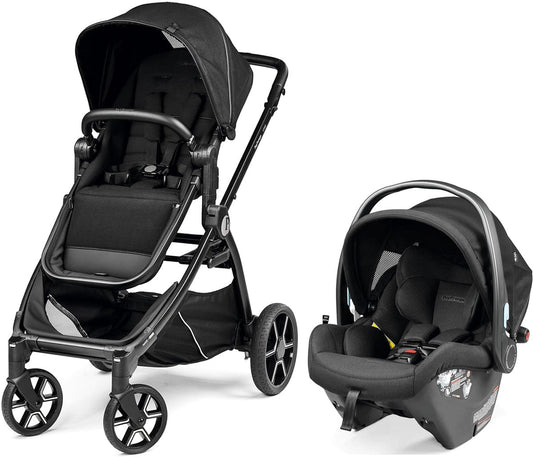 Peg Perego YPSI + Primo Viaggio Nido K Travel System Bundle - True Black / True Black - IP2400NA00GM26GU13-TS