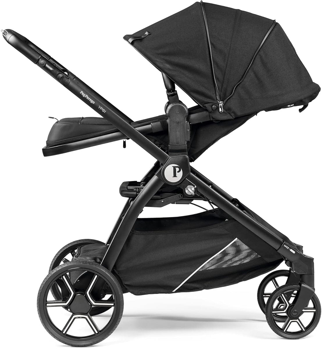 Peg Perego YPSI + Primo Viaggio Nido K Travel System Bundle - Vanilla Blend / True Black - IP1528NA00GM26GU13-TS
