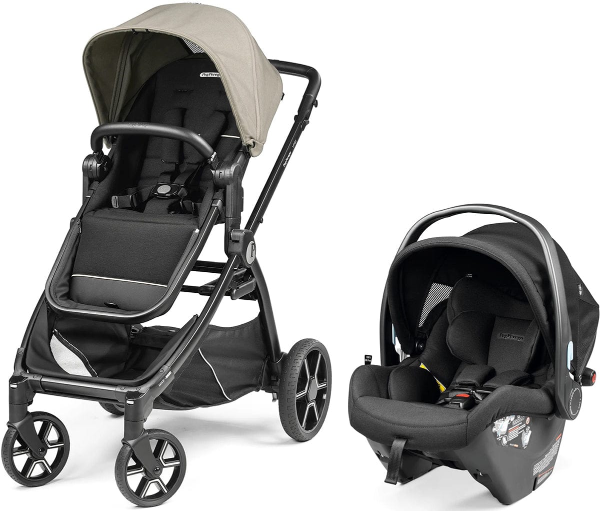 Peg Perego YPSI + Primo Viaggio Nido K Travel System Bundle - Vanilla Blend / True Black - IP1528NA00GM26GU13-TS