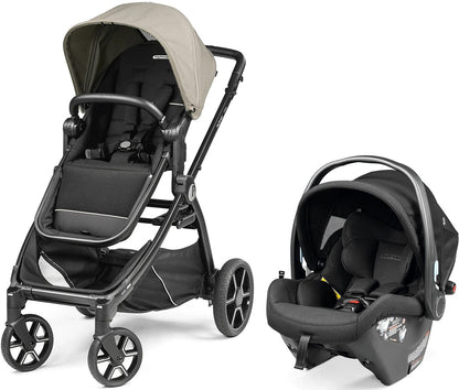 Peg Perego YPSI + Primo Viaggio Nido K Travel System Bundle - Vanilla Blend / True Black - IP1528NA00GM26GU13-TS