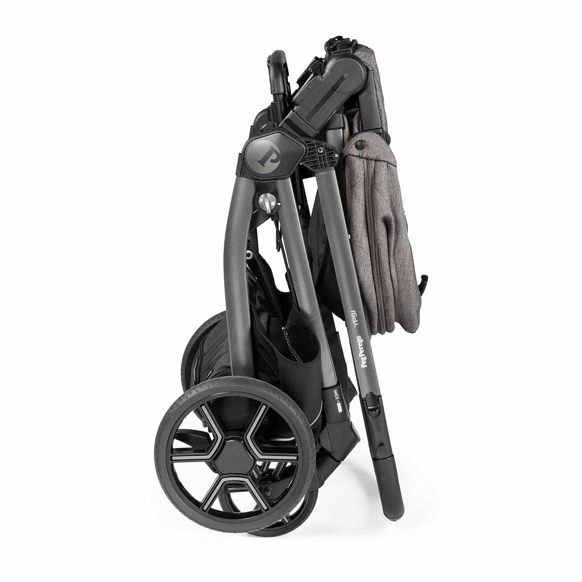Peg Perego YPSI Single-to-Double Stroller - City Grey - IP1528NA00BA53VG13