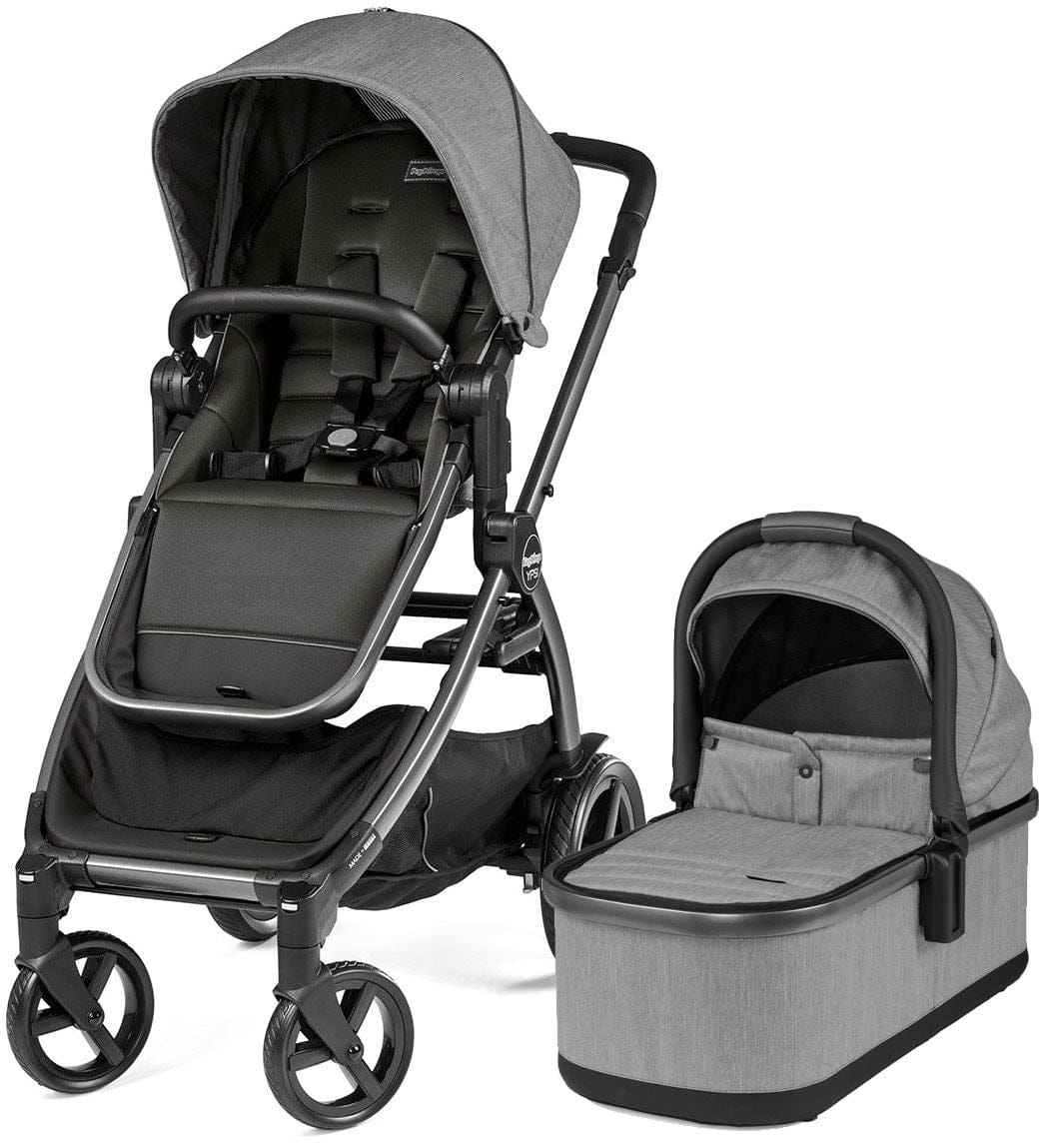 Peg Perego YPSI Stroller + Bassinet Bundle - Atmosphere - IP1528NA00MF53DX53-BAS