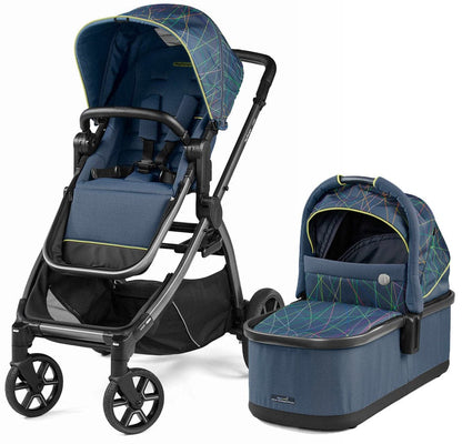 Peg Perego YPSI Stroller + Bassinet Bundle - New Life - IP1528NA00DS41NX51-BAS