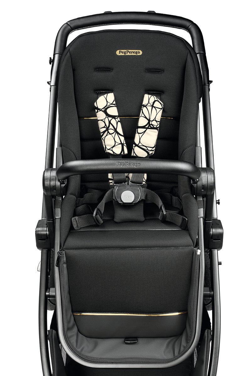 Peg Perego YPSI Single-to-Double Stroller - Graphic Gold - IP1528NA00AB50RO01
