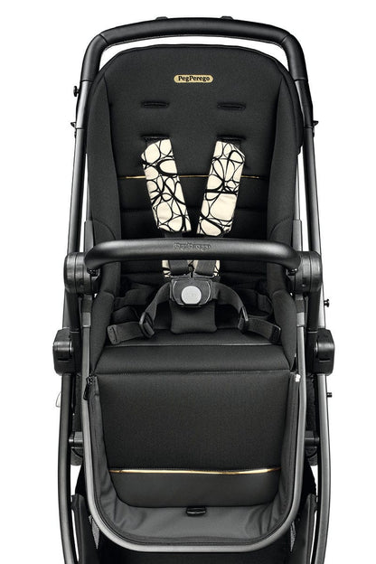 Peg Perego YPSI Single-to-Double Stroller - Graphic Gold - IP1528NA00AB50RO01