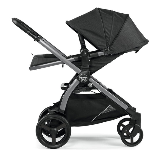 Peg Perego YPSI Single-to-Double Stroller - Onyx - IP1528NA00SO13DX13