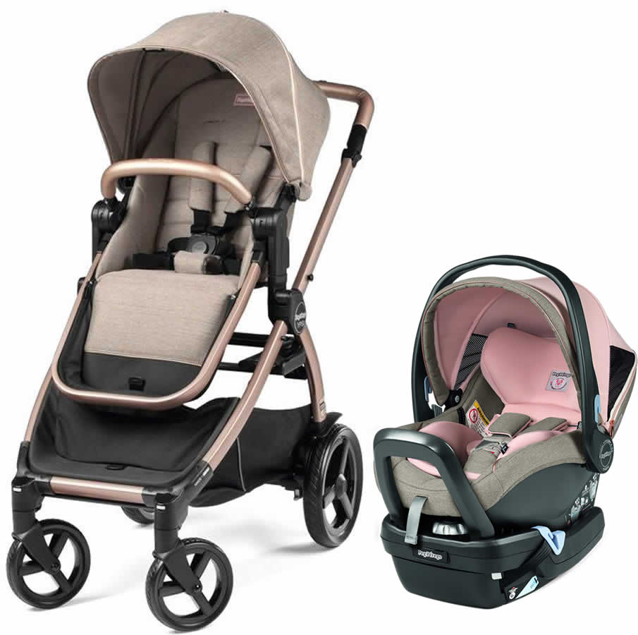 Peg Perego YPSI + Primo Viaggio 4-35 Nido Travel System - Mon Amour