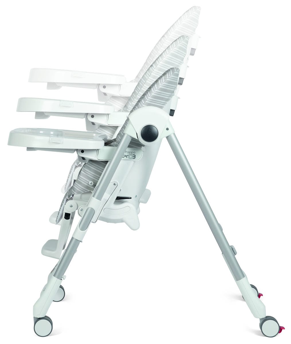 PEG Prima Pappa Zero 3 High Chair - Linear Grey - IMPP03NA04RIG56