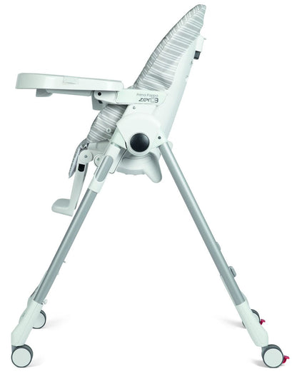 PEG Prima Pappa Zero 3 High Chair - Linear Grey - IMPP03NA04RIG56