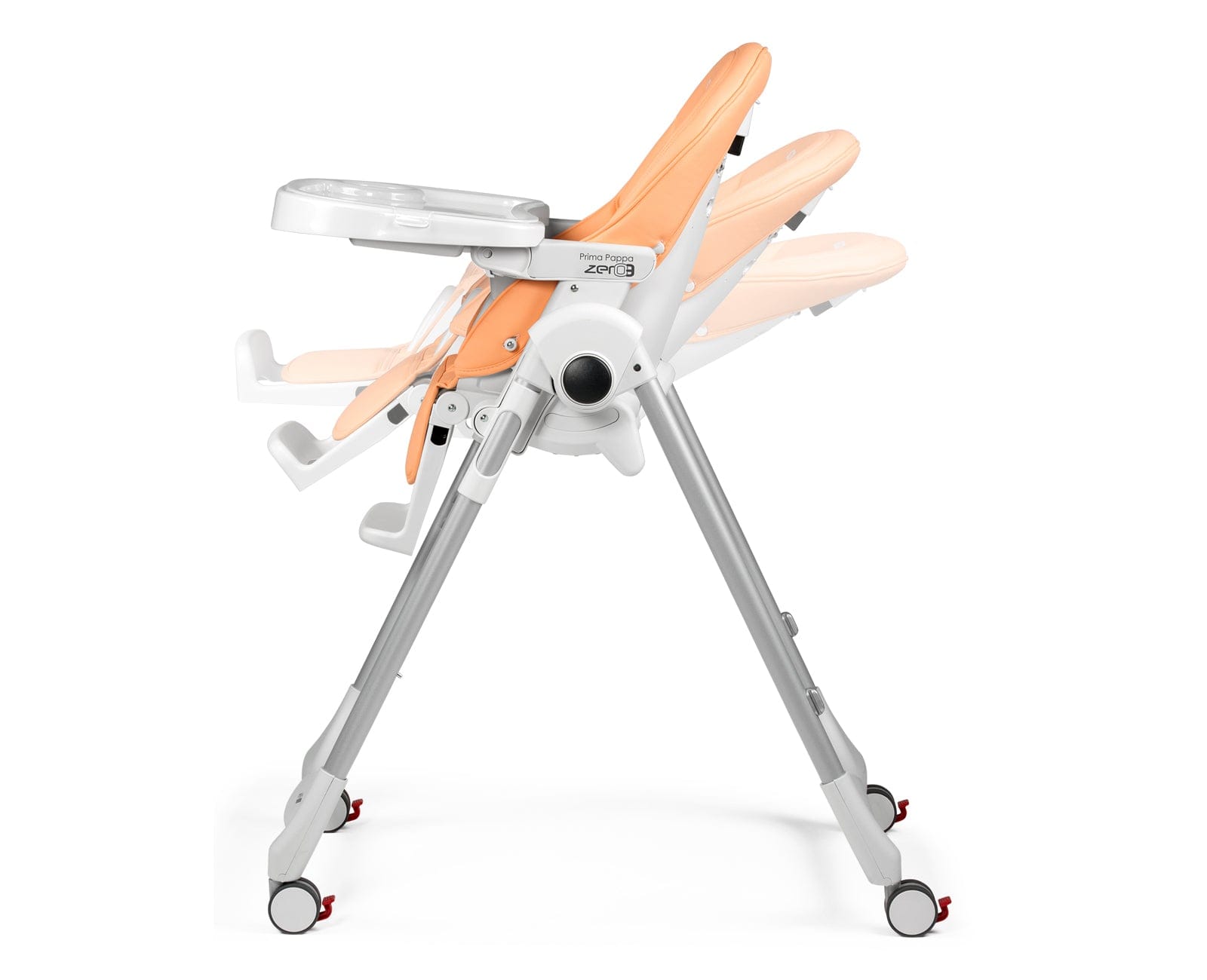PEG Prima Pappa Zero 3 High Chair - Peach - IMPP03NA04BL68