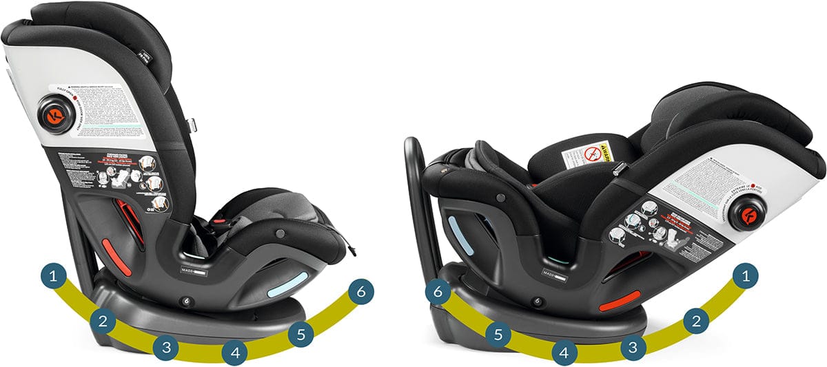 PEG Primo Viaggio All In One Convertible Car Seat - Crystal Black - IMAL00US00DP53DX13