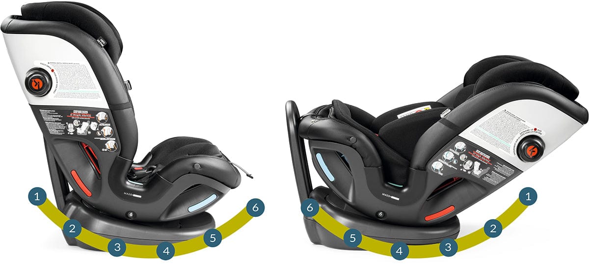 PEG Primo Viaggio All In One Convertible Car Seat - Licorice - IMAL00US00DX13BL13