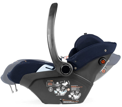 PEG Primo Viaggio Lounge Reclining Infant Car Seat - Blue Shine - IMLO00US00DX51