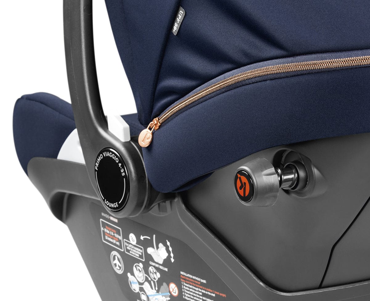 PEG Primo Viaggio Lounge Reclining Infant Car Seat - Blue Shine - IMLO00US00DX51