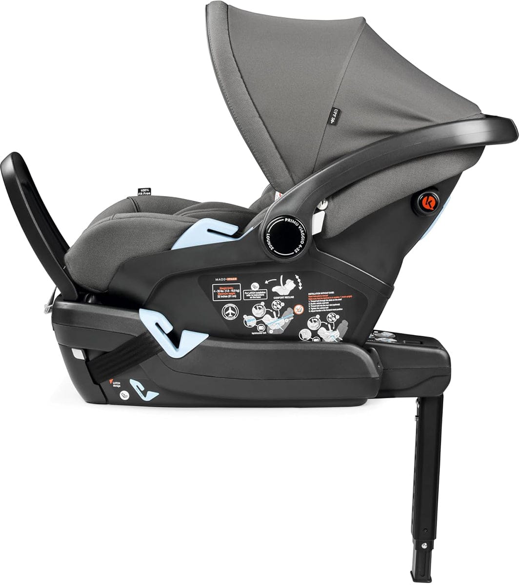PEG Primo Viaggio Lounge Reclining Infant Car Seat - Mercury - IMLO00US00GM53MO53