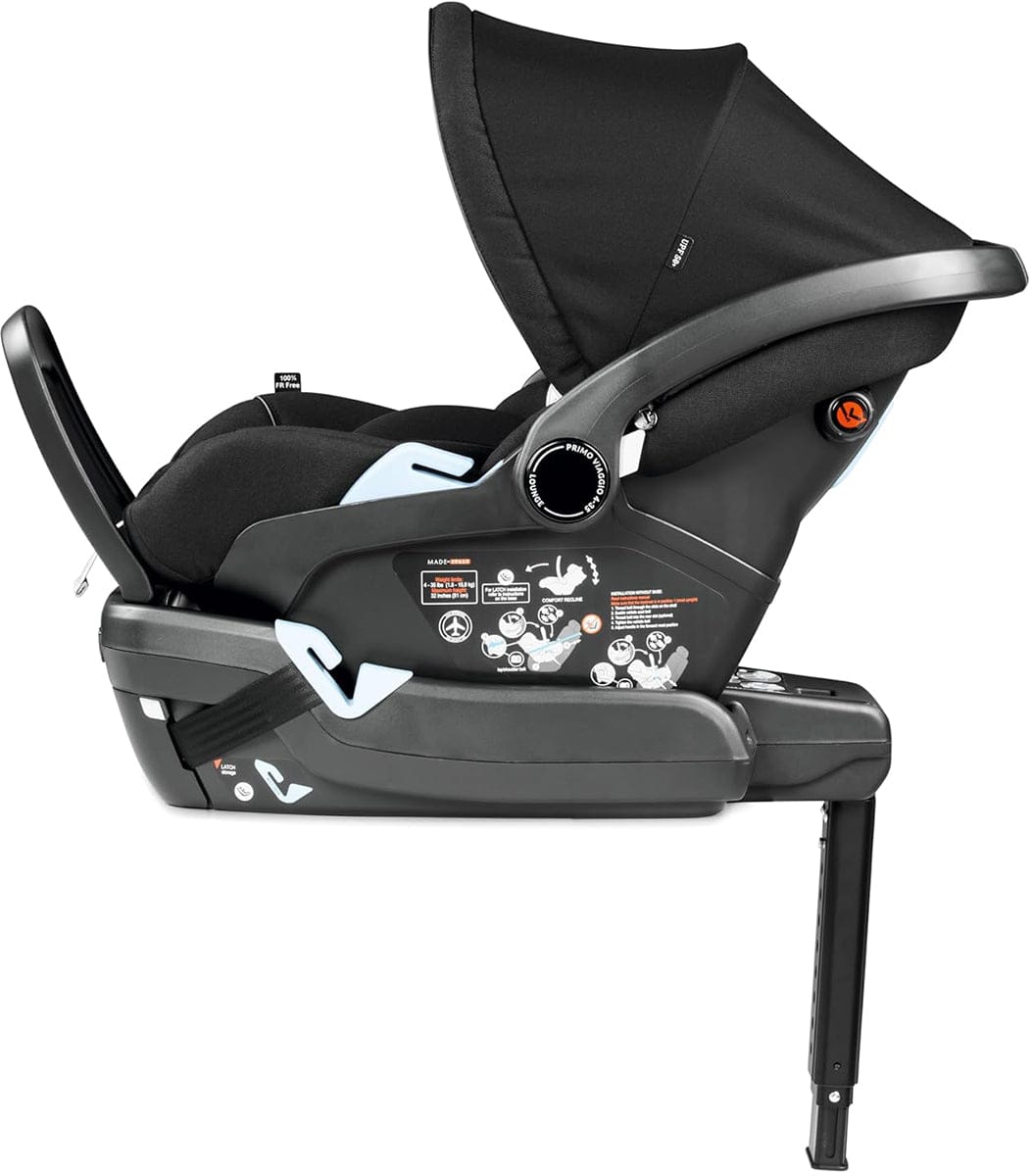 PEG Primo Viaggio Lounge Reclining Infant Car Seat - True Black - IMLO00US00GU13MO13