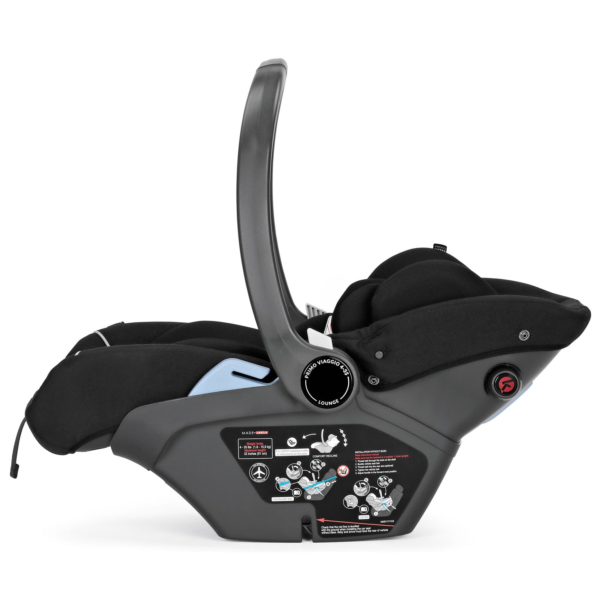 PEG Primo Viaggio Lounge Reclining Infant Car Seat - Vanilla Blend - IMLO00US00GU13MO26