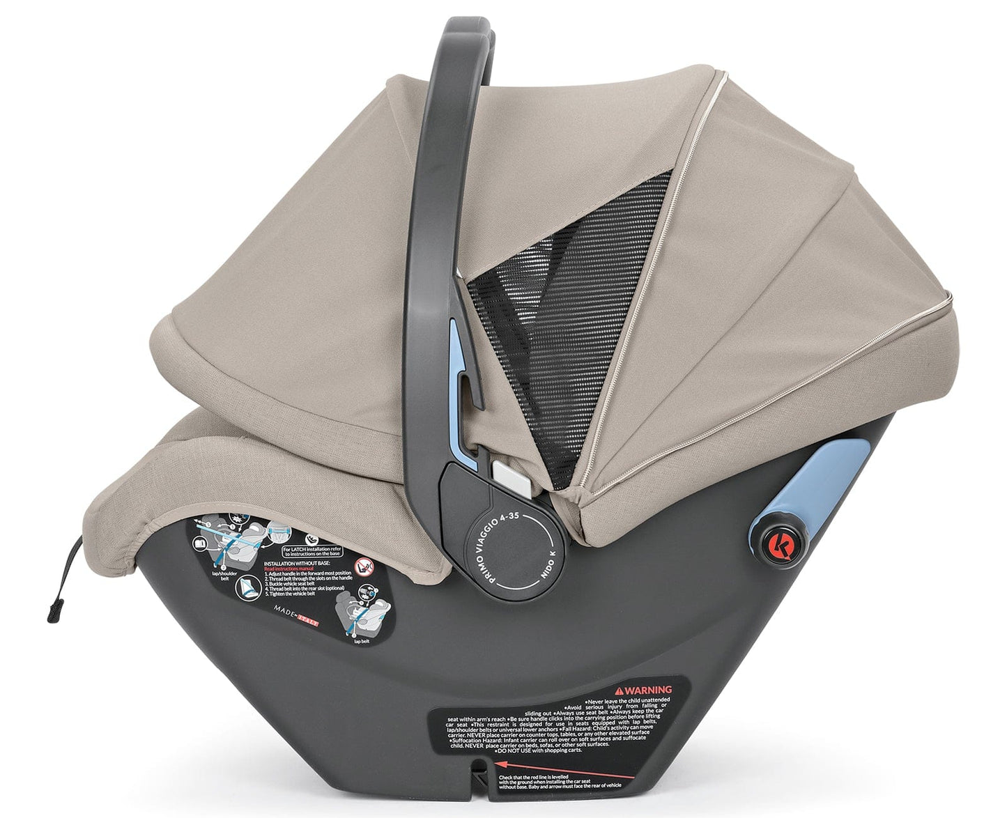 PEG Primo Viaggio Nido Infant Car Seat - Astral - IMPV07US00GM26MO26