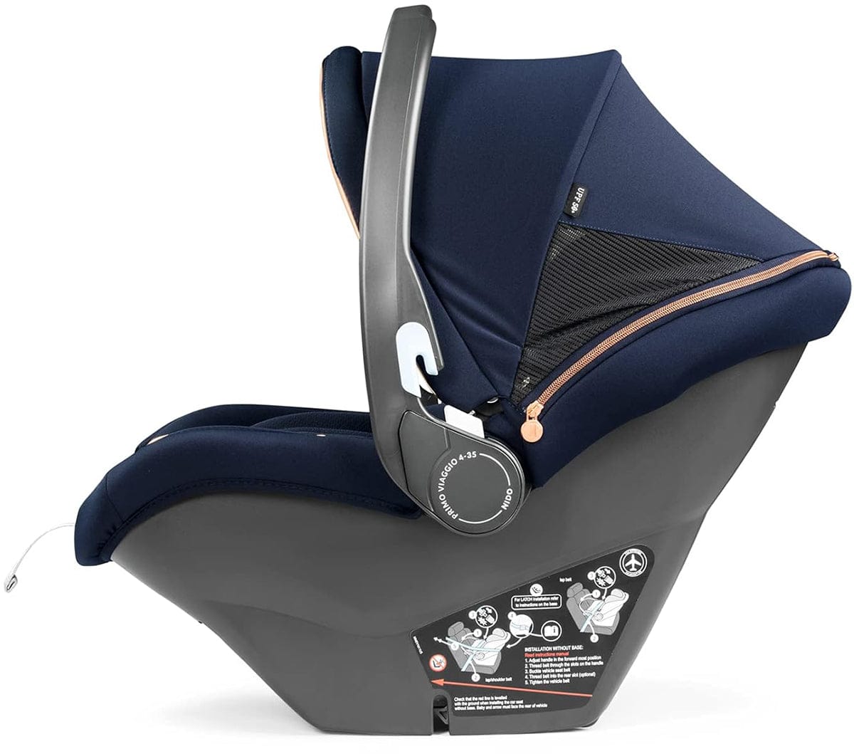 PEG Primo Viaggio Nido Infant Car Seat - Blue Shine - IMPV07US00DX51TP41