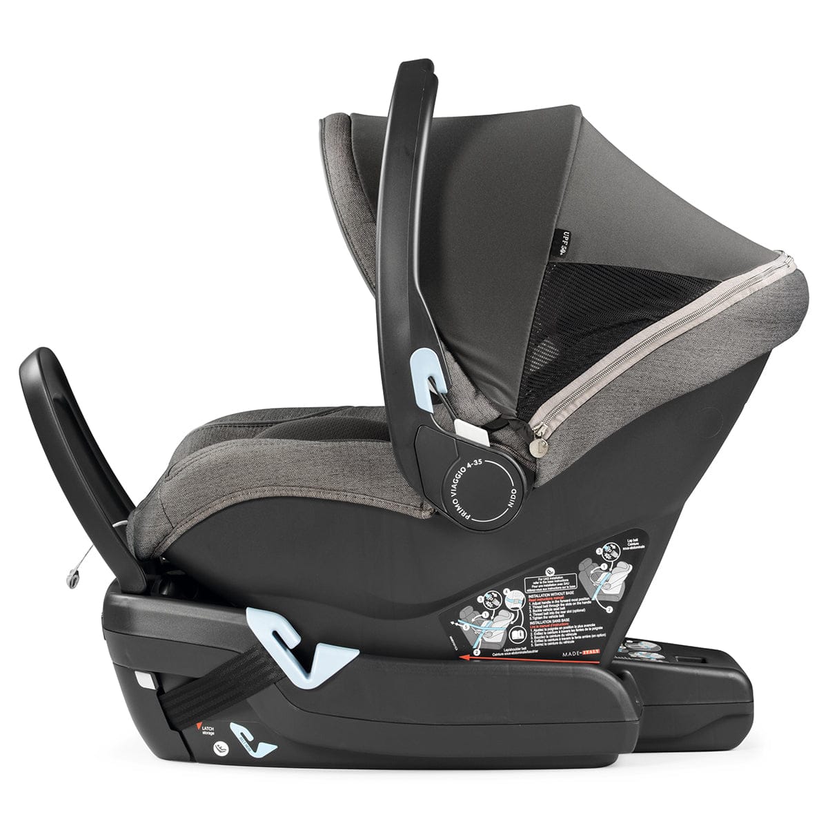 PEG Primo Viaggio Nido Infant Car Seat - City Grey - IMPV04US35BA53DX53