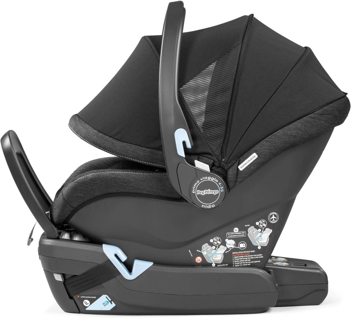PEG Primo Viaggio Nido Infant Car Seat - Merino Wool - IMPV04US35WL53DX13