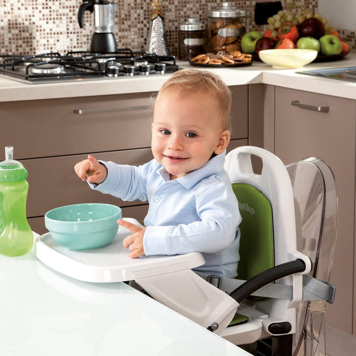 PEG Rialto Booster Chair - Fragola - IMRIASNA03PL59