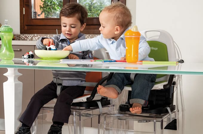 PEG Rialto Booster Chair - Licorice Black - IMRIASNA03PL01