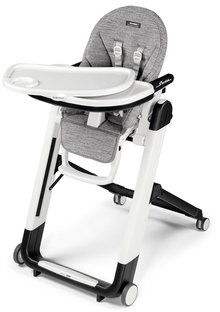 PEG Siesta High Chair - Wonder Grey (Stain Resistant Fabric) - IMSIESNA03WD53